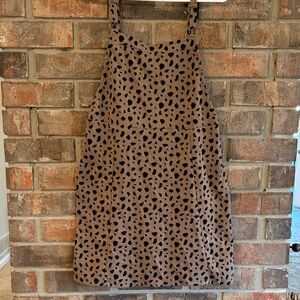 Jolt Brown Dress with Black Spots